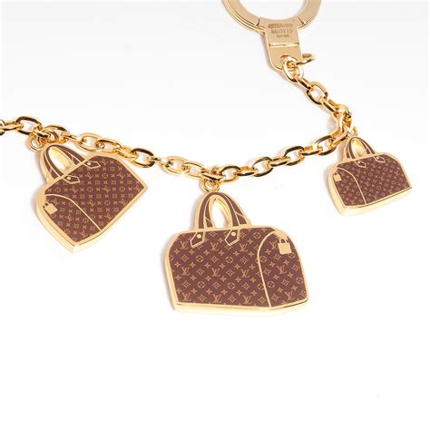 lv bag charm chain|Lv bag charm dupe.